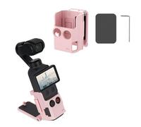 Para DJI Osmo Pcoket 4 Base de Escritorio Plegable Ajustable con Ángulo de Montaje Magnético Portátil, Adaptador Multifuncional Osmo Pocket 4, Soporte Antideslizante a Prueba de Golpes (Rosa)