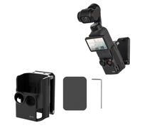 Para DJI Osmo Pcoket 4 Base de Escritorio Plegable Ajustable con Ángulo de Montaje Magnético Portátil, Adaptador Multifuncional Osmo Pocket 4, Soporte Antideslizante a Prueba de Golpes (Negro)
