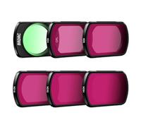 para dji OSMO Pocket 3 Filtro Lente de Protección UV Reducción de Luz ND Polarizador CPL, Filtros de Densidad Neutra, Vidrio Óptico HD Recubierto/Marco de Aluminio (CPL+ND4+ND8+ND16+ND32+ND64)