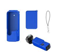 para dji Osmo Pocket3 Funda Protectora de Silicona para dji Osmo Pocket3 (Blue)