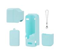para dji Pocket 4 Pro, Funda Protectora para la cámara, el Objetivo y la Pantalla; Funda a Prueba de Golpes con Cobertura Total y cordón (Azul)