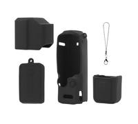 para dji Pocket 4 Pro, Funda Protectora para la cámara, el Objetivo y la Pantalla; Funda a Prueba de Golpes con Cobertura Total y cordón (Negro)