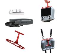 para dji RC 2/1 Control Remoto Empuñadura Soporte con Cuerda Lanyard (Red)