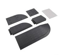 Para DJI S/A/P rampa de umbral de puerta con antideslizante para una transición suave de robot de limpieza, silla de ruedas o monopatín, entrada de casa y obstáculos de pasarela