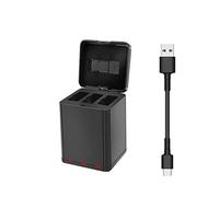 para dji Tello Cargador de Batería, 3 EN 1 USB Cargador Inteligente, Caja de Carga para Tello Drone Batería Cargador Hub al Aire Libre Cargador Accesorio