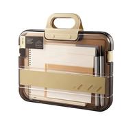 Para Documentos | A4 Impermeable Transparente Portatil Organizador,Estuche Para Documentos Con Asa - Para Hogar Negocios Trabajo Escuela Pasaporte Certificado Recibo Laptop Tablet