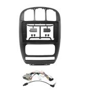Para Dodge Para Caravan 2006-2012 10,1 Pulgadas 25.654cm 2 Din Marco De Radio Coche Panel Kit Montaje En Tablero Marco Placa Frontal Radio(Frame Cable)