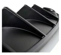 Para Dodge Para Cargador Para SRT 15-21 Kit Carrocería Difusor Alerón Trasero Labio Posterior Envolvente Modificados Parachoques Inferior Parachoques trasero Difusor(Negro mate)