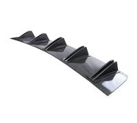 para Dodge para Cargador RT para SRT para SXT Coche Difusor Trasero Parachoques Divisor Barbilla Alerón Labio Derivación Alerón Difusor Trasero(Carbon Fiber)