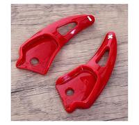 Para Dodge Para Challenger Para Cargador Para Durango SRT 2017-2025 Extensión Palanca Cambios Volante Coche(ROJO)