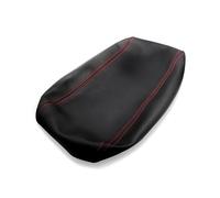 Para Dodge Para Charger 2008-2010 Cubierta Protectora Cuero Microfibra Para La Caja Reposabrazos Central Interior Coche Accesorios Decorativos Fundas para reposabrazos(Black with red line)
