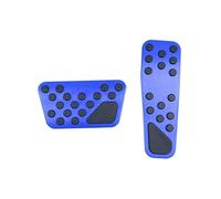 Para Dodge Para Charger Para Challenger 2009-2019 2PCS Kit De Cubierta De Pedales De Freno De Gas De Transmisión Automática Para Automóvil(Blue)