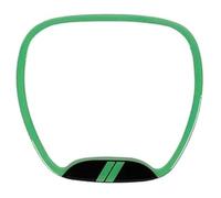 para Dodge para Charger para Challenger 2015 Up para Dodge Durango 2014 Up Cubierta Decorativa para Centro Volante Interior Coche Funda Volante(Verde)