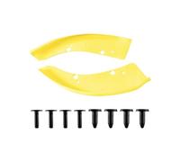 para Dodge para Charger para Hellcat/SRT 2015 2016 2017 2018 2019 2020 2021 Protector De Parachoques Delantero Y Guardabarros(Amarillo)