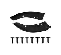 para Dodge para Charger para Hellcat/SRT 2015 2016 2017 2018 2019 2020 2021 Protector De Parachoques Delantero Y Guardabarros(Black)