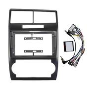 para Dodge para Charger para Magnum 2005 2006 2007 Adaptador De Marco De 9 Pulgadas para Panel De Control De Radio Android RESPUNEKBAH(Frame Cable Canbus)