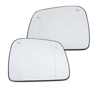 Para Dodge para Durango 2011-2021 Espejo retrovisor lateral con calefacción accesorios para coche 68082634AA, 68082634AB Cristal Retrovisor(A pair)