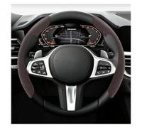 Para DODGE Para Viper Para Interpid Para Stealth Para Spirit Para Shadow Para Neon Funda Volante Coche Cuero Gamuza Cubre Volante Antideslizante(Brown)