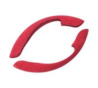 Para DODGE Para Viper Para Interpid Para Stealth Para Spirit Para Shadow Para Neon Funda Volante Coche Cuero Gamuza Cubre Volante Antideslizante(Red)