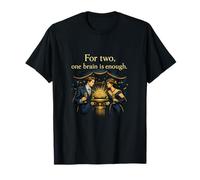 para Dos un Cerebro es Suficiente Parejas Una célula Cerebral Camiseta