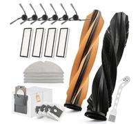 Para Dreame D20 Pro Plus Repuesto Accesorios con 2 Cepillo Principal,6 Cepillo Lateral,4 Bolsas Polvo,4 Filtro Hepa,4 Paños Fregado Accessory