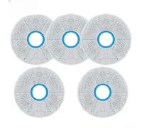 Para DREAME For Matrix10 Ultra compatible juego de trapeador de repuesto con microfibra firmemente tejida para una mejor e contacto con el suelo (paquete de 5)