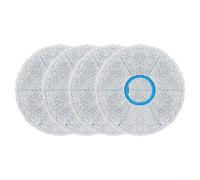 Para Dreame para X50 Pro para X50 Ultra para X50 Master Robot Partes de aspiradora de microfibra térmica almohadillas de limpieza profunda lavables reutilizables para azulejos laminados de madera, 2
