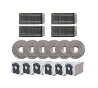 Para Dreame X50s Pro Master & 10 Ultra Aspiradora Accesorios: Kit de piezas de repuesto con filtros, fregonas y bolsas de polvo para robot limpiador