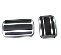 Para DS 7 Para CROSSBACK 2018 2019 2020 AT MT, Cubierta De Pedal Reposapiés Freno Combustible, Almohadillas, Kit Acelerador cubierta pedal frenado(AT 2piece)