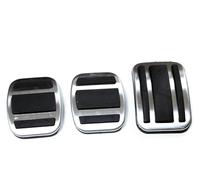 Para DS 7 Para CROSSBACK 2018 2019 2020 AT MT, Cubierta De Pedal Reposapiés Freno Combustible, Almohadillas, Kit Acelerador Cubierta Pedal Coche(MT 3piece)