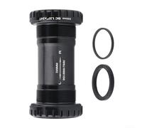 Para Dub 68-73mm Bicicleta Pedalier 29mm Bicicleta Bb Rodamiento Sello De Aluminio Para Bsa Roscado Press Fit Road Mountain Ciclismo Parte Negro Unidad