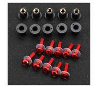 Para Ducati 748 916 996 998 749 999 848 1098 1198 10 Uds M4 X 16 Juego De Tornillos Para Parabrisas De Motocicleta Kit de pernos(ROJO)
