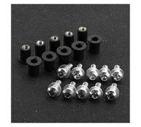 Para Ducati 748 916 996 998 749 999 848 1098 1198 10 Uds M4 X 16 Juego De Tornillos Para Parabrisas De Motocicleta Kit de pernos(Astilla)