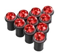 Para Ducati 748 916 996 998 749 999 848 1098 1198 Para MONSTER 10 Uds M5 Parabrisas Deflectores De Viento Kits De Pernos Kit de pernos(ROJO)
