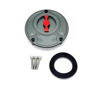 Para Ducati 748 916 996 998 848 1098 S R Para Monster Para SuperSports Todos Los Años Tapa Tanque Combustible Motocicleta Sin Llave(Gray and Red)