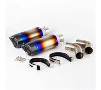 para Ducati 950 Escape Hypermotard Doble Silenciador Tubo De Enlace Slip On SP 2019-2024