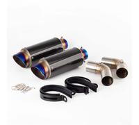 para Ducati 950 Escape Hypermotard Doble Silenciador Tubo De Enlace Slip On SP 2019-2024