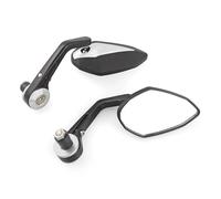 Para Ducati Espejos Finales Manillar De Motocicleta 7/8 "22mm Espejos laterales motocicleta(Blanco)