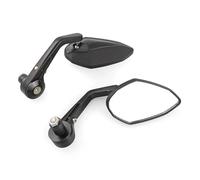 Para Ducati Espejos Finales Manillar De Motocicleta 7/8 "22mm Espejos laterales motocicleta(Negro)