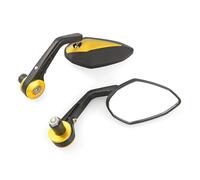 Para Ducati Espejos Finales Manillar De Motocicleta 7/8 "22mm Espejos laterales motocicleta(ORO)