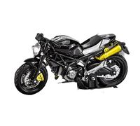 Para Ducati Monster 795, 1: 18 Modelo De Motocicleta Escultura En Miniatura De Mini Bicicleta Coleccionar Adornos Regalo Decoración(Black)