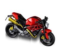 Para Ducati Monster 795, Escala 1:18 Modelo De Motocicleta A Pequeña Escala Aleación Y Plástico Réplica De Bicicleta De Carreras Regalo Coleccionable Decorativo(Red)