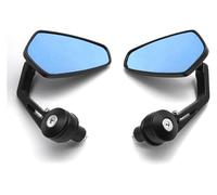 Para Ducati Motocicleta Aluminio ATV 7/8'' 22 mm Extremo del manillar Espejo retrovisor lateral Retrovisor Espejos retrovisores Aletas retrovisor plegable moto