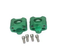 Para Ducati Motocicleta CNC Aluminio 1/8 ''28mm Manillar Elevadores Montaje Abrazadera Adaptador Moto Elevador Manillar(Green)