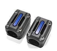 para Ducati Multistrada 950 1260 1260s 22 25 28 Mm Diámetro Protección del Motor Parachoques Decoración Bloque(BLU)