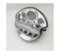 para Ducati para Monster 695 696 795 796 para ABS 1100 para EVO 1100S Faros Delanteros De Motocicleta Conjunto De Faros Delanteros LED Faros Delanteras(Cromo)