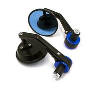 Para DUCATI Para Monster 696 2 Unids/par Espejo motocicleta 7/8 "espejos Traseros Extremo Barra Redonda Espejo Retrovisor De motocicleta Scooters(4)