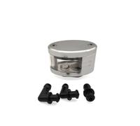 Para Ducati Para Monster S2R 800 821 797 695 696 796 400 M400 Depósito De Líquido De Frenos Para Motocicleta Recipiente De Líquido De Frenos(Plata,A)