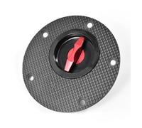 Para DUCATI Para PANIGALE V4 SR SP 2018-2025 V2 2020-2025 Con Llave Y Cerradura Tapón Del Depósito Gasolina Tapa Llenado Combustible Tapa tanque combustible motocicleta(Black Red I)