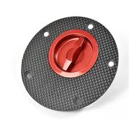 Para DUCATI Para PANIGALE V4 SR SP 2018-2025 V2 2020-2025 Con Llave Y Cerradura Tapón Del Depósito Gasolina Tapa Llenado Combustible Tapa tanque combustible motocicleta(Full Redt I)